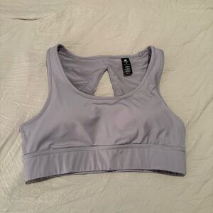 90 Degree By Reflex Light Purple Sports Bra